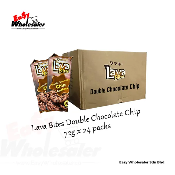 Lava Bites Double Chocolate Chip 72g 3