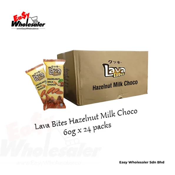 Lava Bites Hazelnut Milk Choco 60g 3