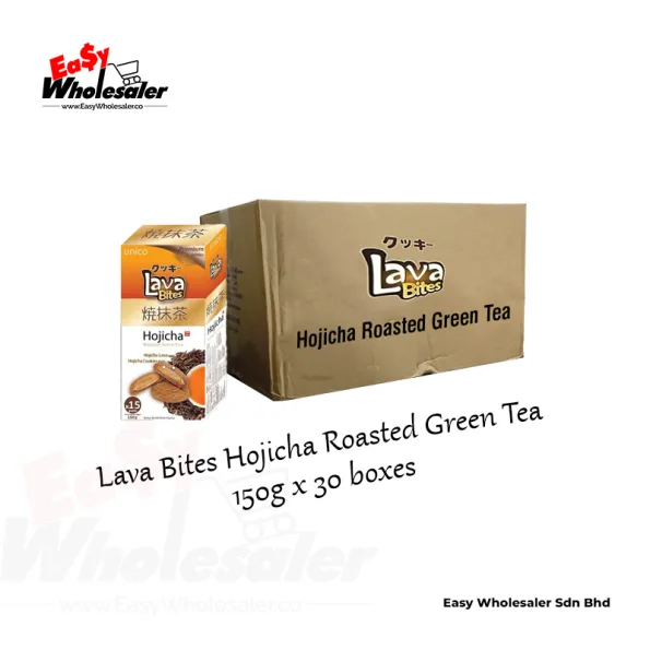 Lava Bites Hojicha Roasted Green Tea 150g 3