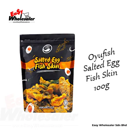 Oyufish Salted Egg Fish Skin 100g