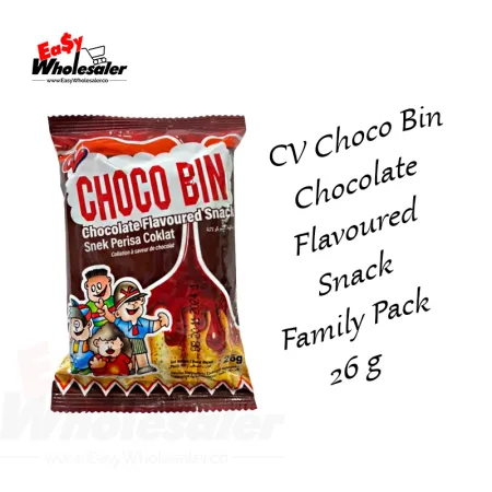 CV Choco Bin Chocolate Flavoured Snack Family Pack 26g