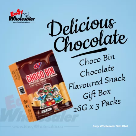 CV Choco Bin Chocolate Flavoured Snack Gift Box