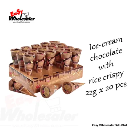 CV Mallow Ice Cream Chocolate With Rice Crispy 22g