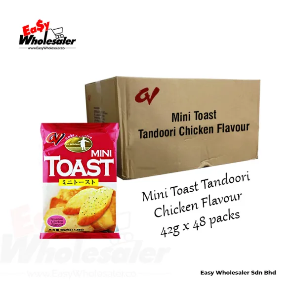 CV Mini Toast Tandoori Chicken 42g 3
