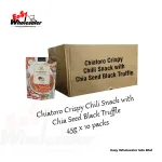 Chiatoro Crispy Chili Snack with Chia Seed Black Truffle 45g