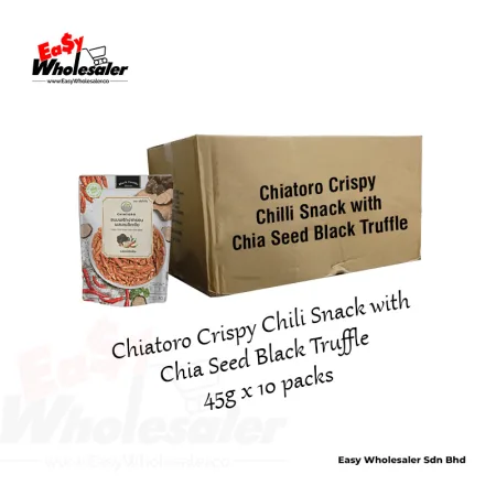 Chiatoro Crispy Chili Snack with Chia Seed Black Truffle 45g 3