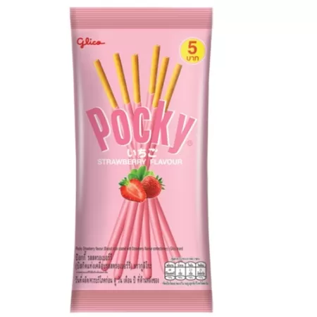 Glico Pocky Strawberry 11g Thai