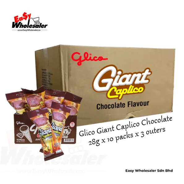 Glico Giant Caplico Chocolate 28g 4
