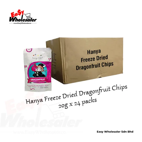 Hanya Freeze Dried Fruit Dragonfruit Chips 20g 3