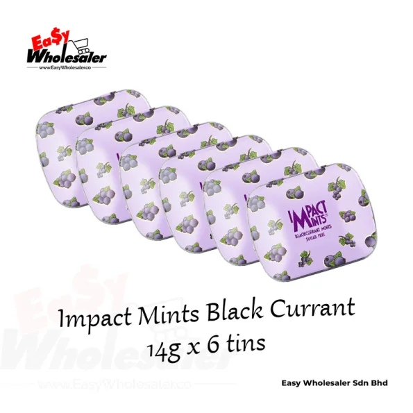 Impact Mints Black Currant 14g 3