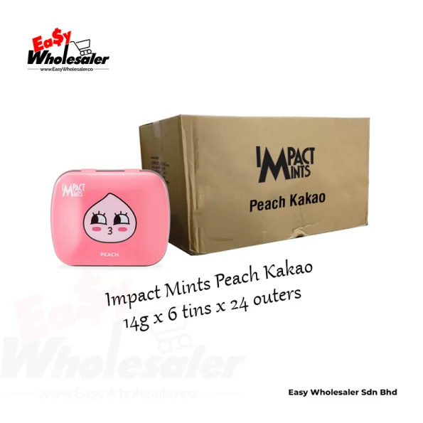 Impact Mints Peach Kakao 14g 4