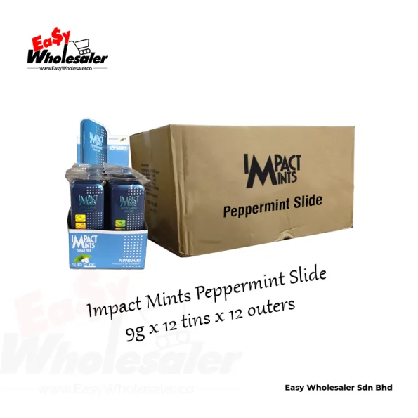 Impact Mints Peppermint Slide 9g 4
