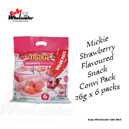 Mickie Strawberry Convi Pack 26g