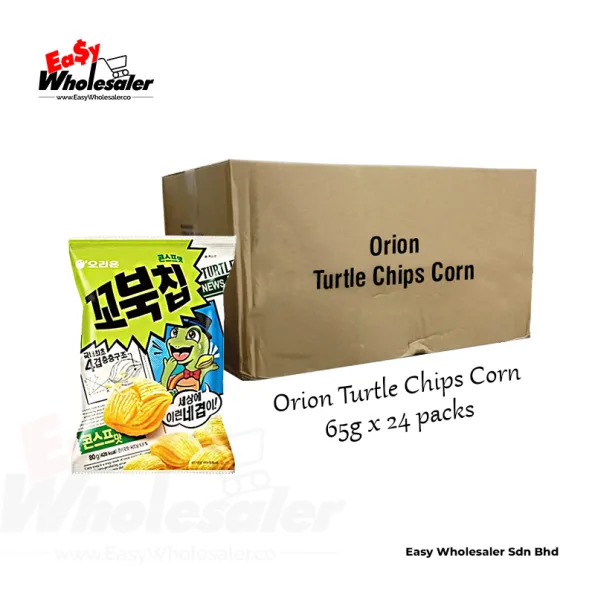 Orion Turtle Chips Corn 65g 3