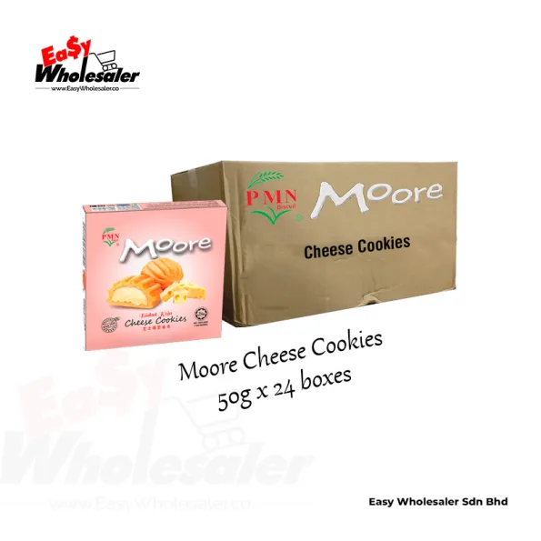 PMN Moore Cheese Cookies 50g 3