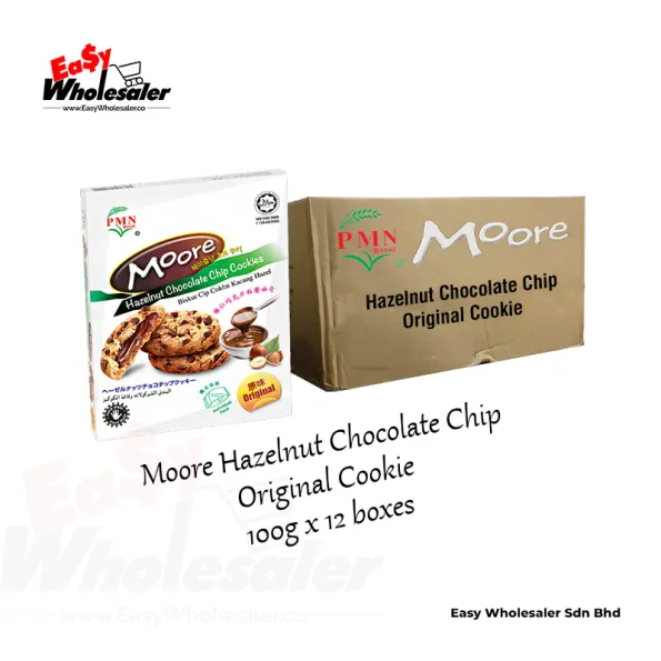 PMN Moore Hazelnut Chocolate Chip Original 100g 3