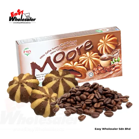 PMN Moore White Coffee Cookies 56g 2