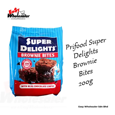 Prifood Super Delights Brownies Bites 200g