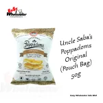 Uncle Saba’s Poppadoms Original 50g Pouch Bag