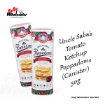 Uncle Saba’s Tomato Ketchup Poppadoms 50g