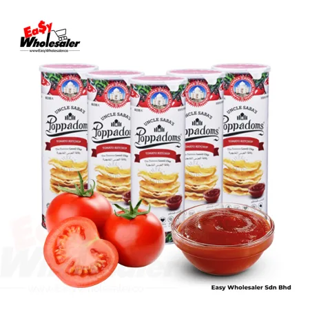 Uncle Saba’s Tomato Ketchup Poppadoms 50g 2