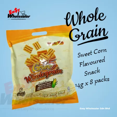 Grain5 Wholegrain Sweet Corn Flavoured Snack Family Pack