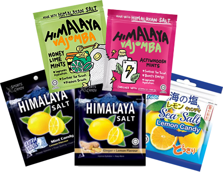 Himalaya Vajomba Honey Lime Activewhoosh Mints - Himalaya Salt Candy