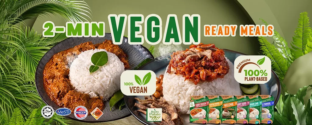 Roots Palate - Vegan Ready Meals - Premium Plant-Based