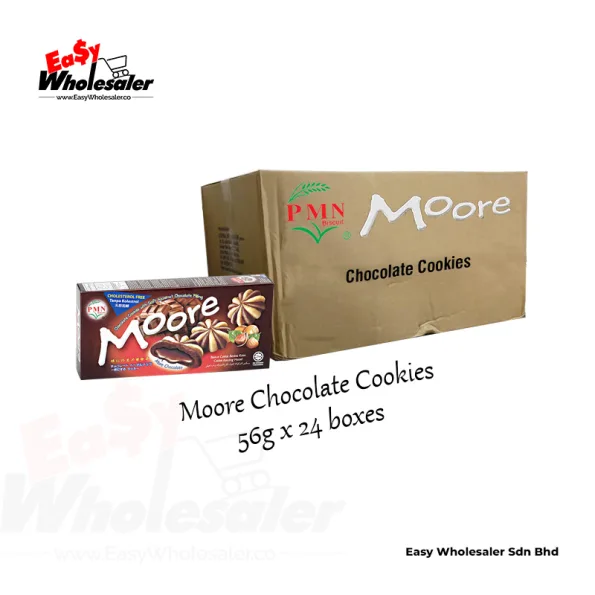 PMN Moore Chocolate Cookies 56g 3