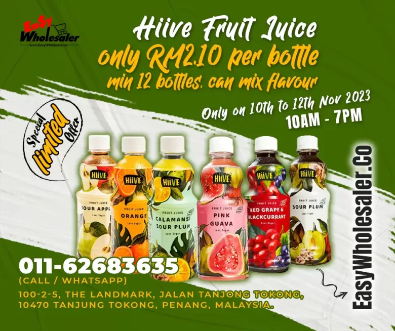 Hiive Fruit Juice Sales & Voucher