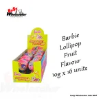 Barbie Lollipop Fruit Flavour 10g