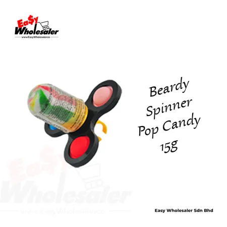 Beardy Spinner Pop Candy 15g