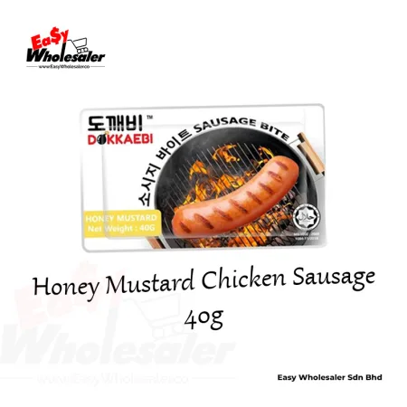Dokkaebi Honey Mustard Chicken Sausage 40g