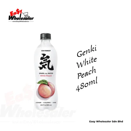 Genki White Peach 480ml