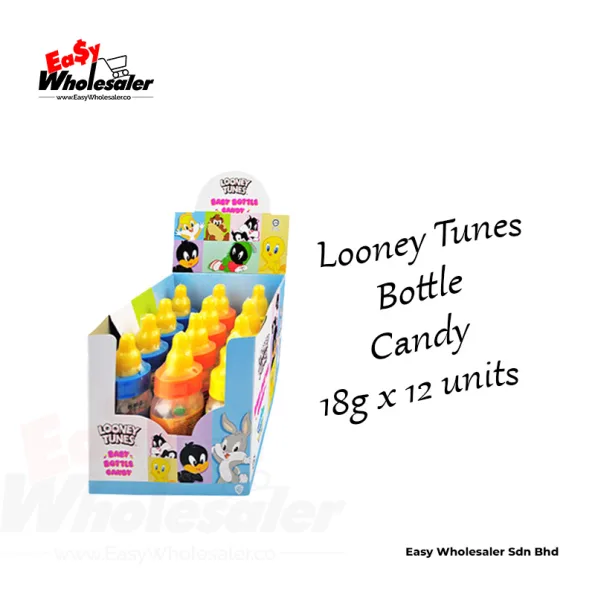 Looney Tunes Bottle Candy 18g 3