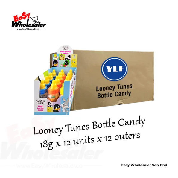 Looney Tunes Bottle Candy 18g 4