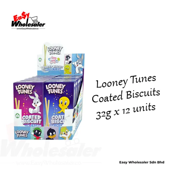 Looney Tunes Coated Biscuits 32g 3