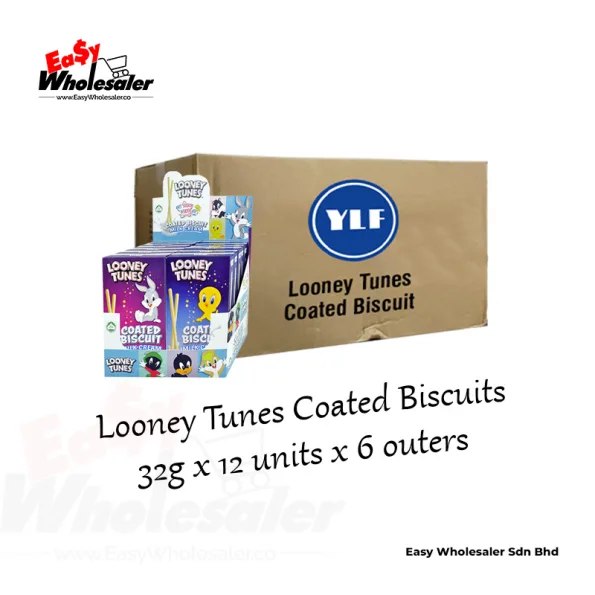 Looney Tunes Coated Biscuits 32g 4