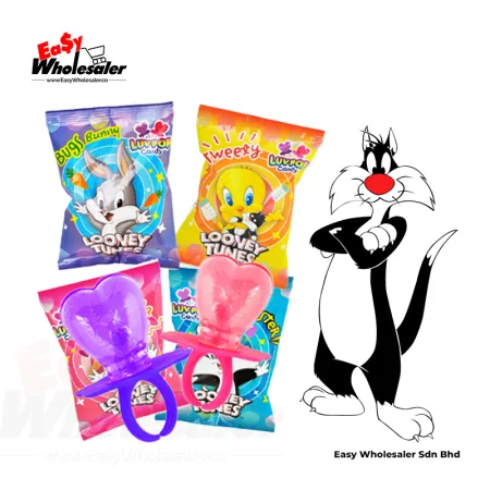 Looney Tunes Luv Pop Candy 10g 2