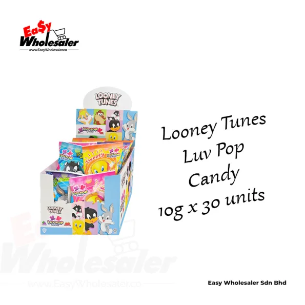 Looney Tunes Luv Pop Candy 10g 3