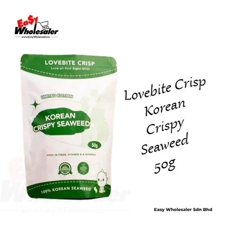 Lovebite Crisp Korean Crispy Seaweed 50g