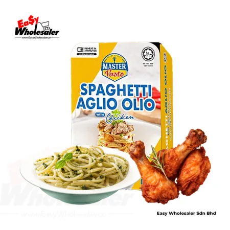 Master Pasto Spaghetti Aglio Olio Chicken 250g 2