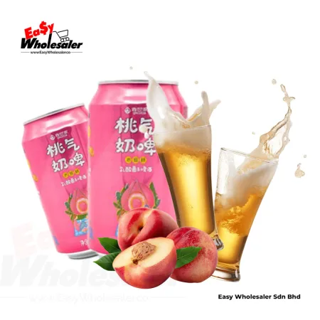 QSJ Milk Beer Peach 300ml 2