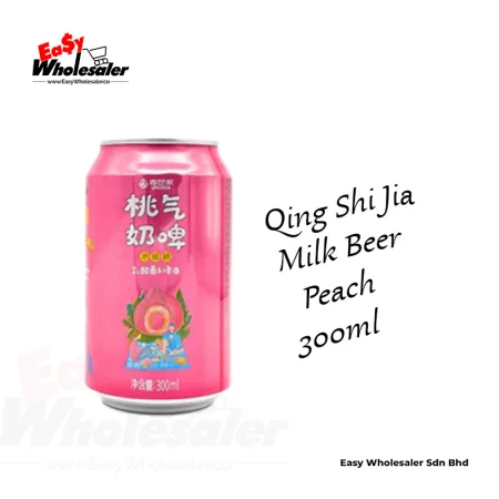 QSJ Milk Beer Peach 300ml