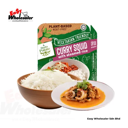 Roots Palate Curry Squid With Steamed Rice 300g 2