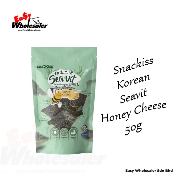 Snackiss Korean Seavit Honey Cheese 50g