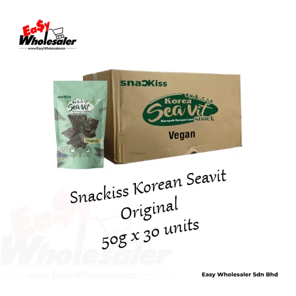 Snackiss Korean Seavit Original 50g 3