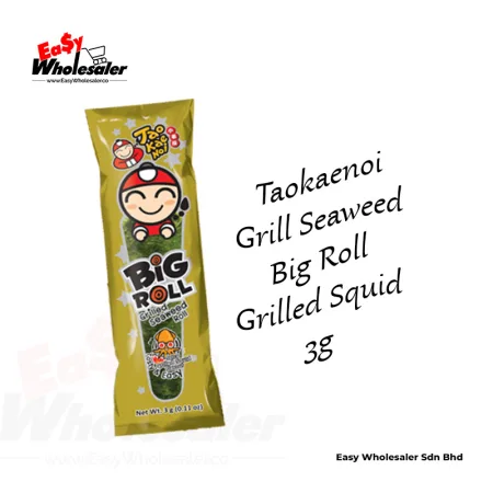 Taokaenoi Grill Seaweed Big Roll Grilled Squid 3g