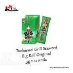 Taokaenoi Grill Seaweed Big Roll Original 3g