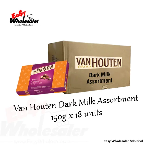 Van Houten Dark Milk Assortment 150g 3